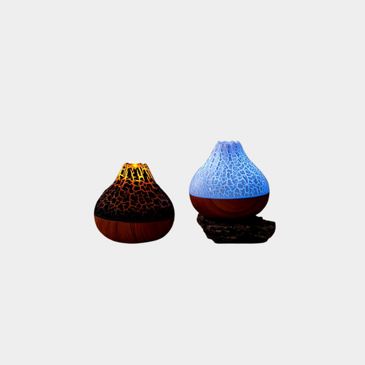 Humidificador Volcán – Aromaterapia con luz ambiental