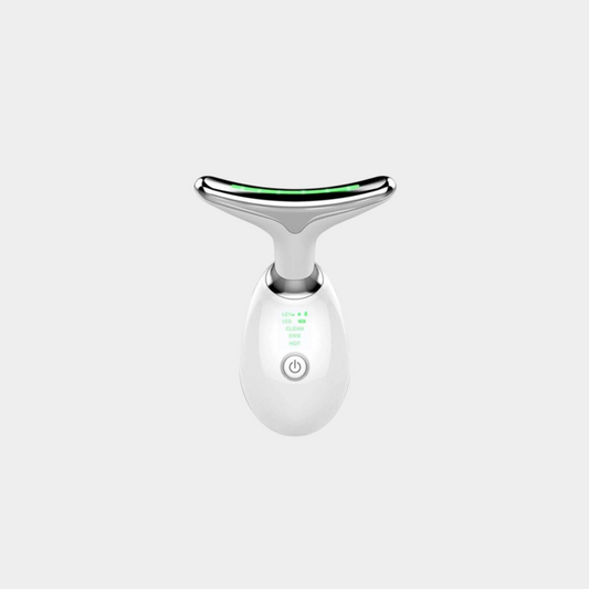 Masajeador facial y de cuello LED