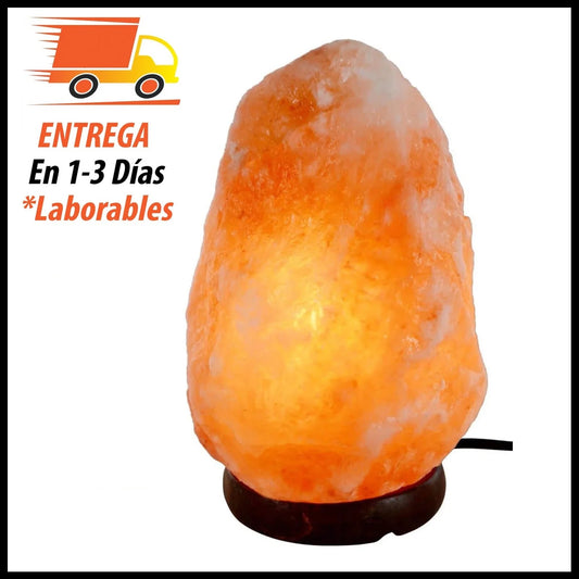 Lámpara de sal del Himalaya – luz cálida y natural