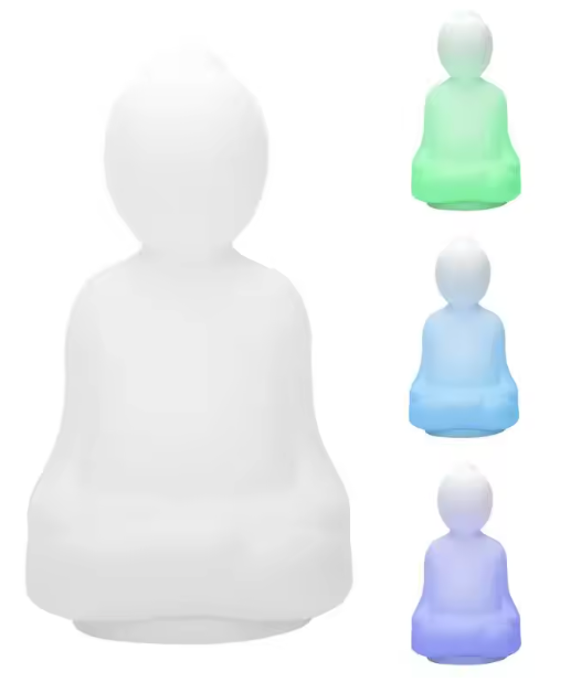 Lámpara de respiración Buda