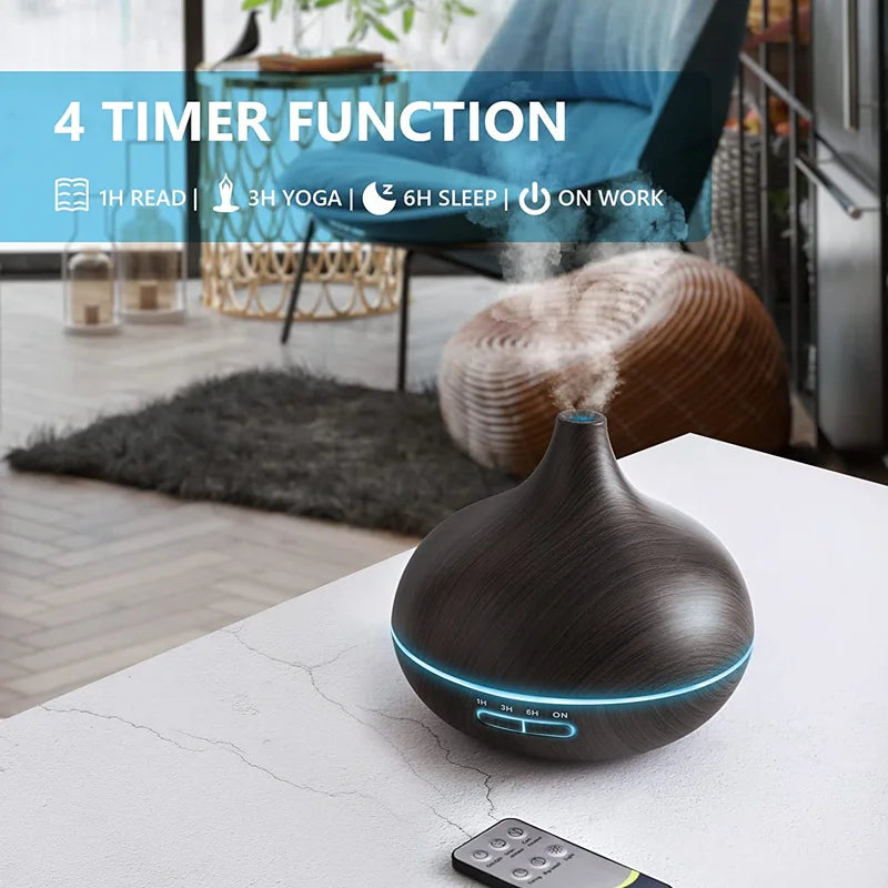 Difusor de aromas LED – relajación y bienestar