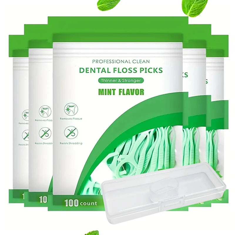 Hilo dental sabor menta