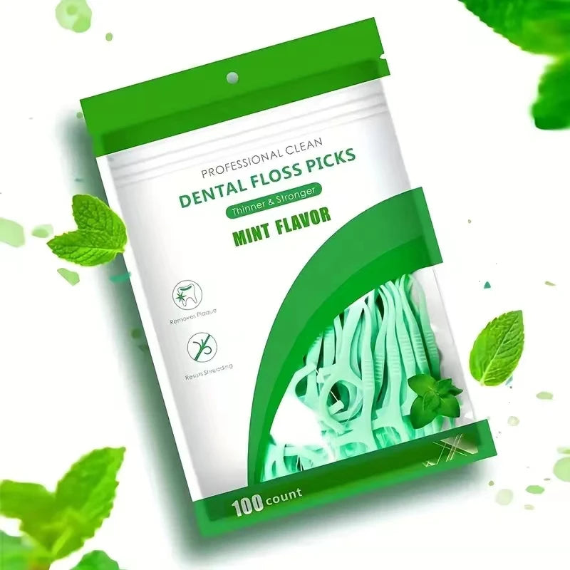 Hilo dental sabor menta