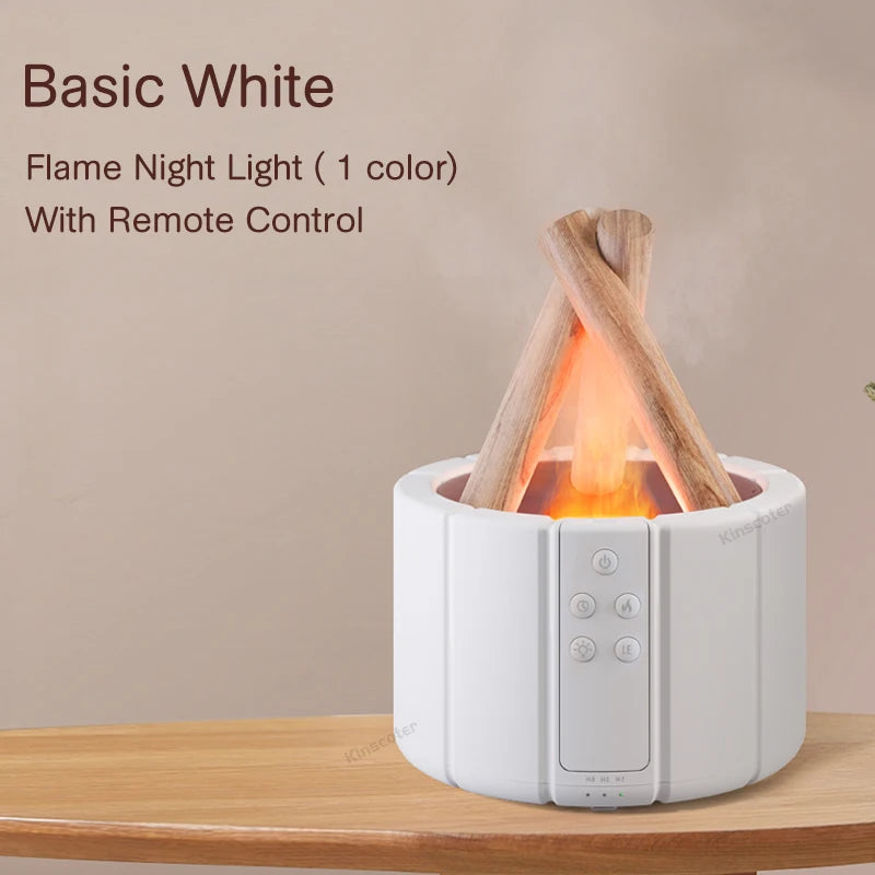 Humidificador de llama aromática