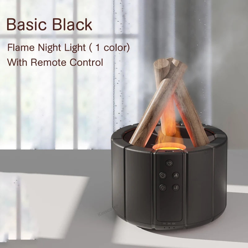 Humidificador de llama aromática
